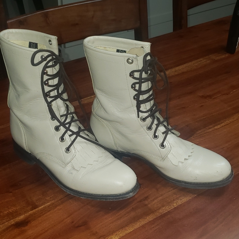 Justin Roper lace up Boots